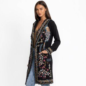 Johnny Was - Melissa Biya Scalloped Duster - Size Small